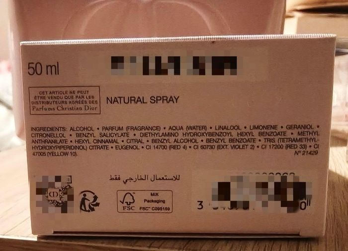Brand New Miss Dior Essence Perfume 50ml + Free Dior Pouch