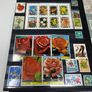 Ace Black 32 page/ 16 leaf Stamp Album with over 900 stamps. Thematic of Animals, Plants, Classic Cars, Space, Trains, Sport & Disney noted. Image 6