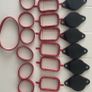 6X33mm Auto Replacement Parts for BMW M57 Swirl Blanks Flaps Repair Delete Kit with Intake Gaskets Key Blanks Image 2
