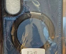 blue case with stand
