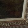 Art - Antique Oil on Canvas 19th Cent. ( R. Percy) ( Reduced) Image 9