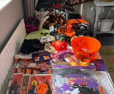 Huge Halloween Decoration Bundle with storage Box
