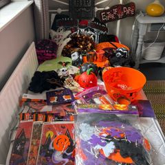 Huge Halloween Decoration Bundle with storage Box