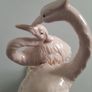 Porcelain - Vintage - Pink Herons Figurine Image 2