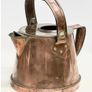 Large Antique copper hot water carrier. Image 2