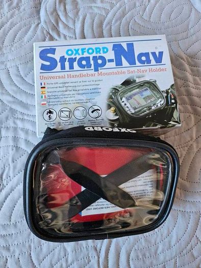 Oxford Strap-Nav - phone/sat-nav holder for motorbikes/bikes