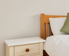 bedside lockers x 2