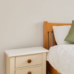 bedside lockers x 2