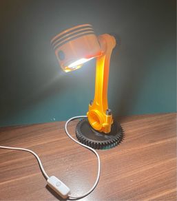 Piston Desk Lamp