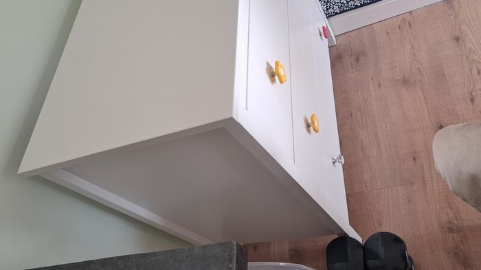 White Ikea chest of drawers