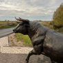Life Size Bronze Bull Sculpture Image 4