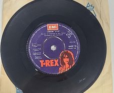 T Rex New York City 1975 Original Vinyl Single