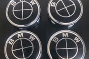4 x BMW 60mm Centre Caps (All Black) - FREE POST