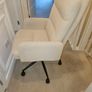 Faux Cashmere Office Chair with high backrest Image 3