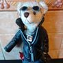 D S Nicholass Vintage Lady Motor Biker Teddy Bear  very rare. Image 6
