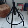 vintage work stool height adjustable Image 3