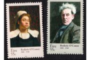 2010 Ireland 150th Anniversary of Birth of Roderic O'Connor (Irish Painter) Commemorative Stamps Mint Never Hinged (MNH)