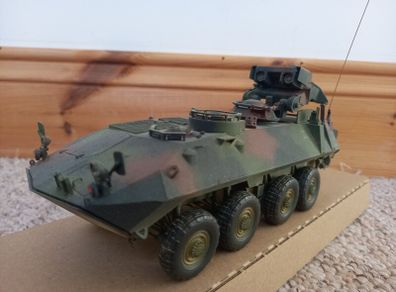 Built 1/35 Italeri US Marine Corps USMC LAV-AT OIF Operation Iraqi Freedom Piranha II