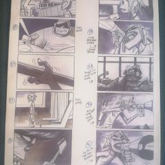 Gorillaz Cartoon Print