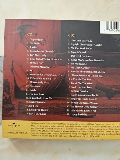 Stevie Wonder 2CD  - The Definitive Collection