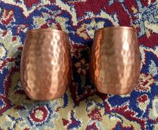 2 copper cups