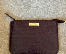 Brand New Carvela Burgundy Pouch / Clutch Bag