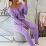 2 piece  tracksuit set with zircon panther Image 5