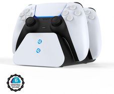 Gioteck Duo Charging Station For PlayStation 5 DualSense Wireless Controllers