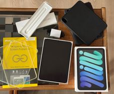 iPad Mini 6 + Apple Pencil + Accessories