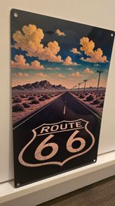 Metal sign