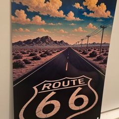Metal sign