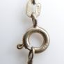 Vintage 925 Sterling Silver Snake Chain Necklace length 19" - 4,4g Image 8