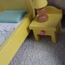 Barbie doll wooden furniture bedroom set Image 2