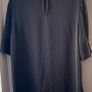 Next Navy Ladies Sateen top plus size New Image 5