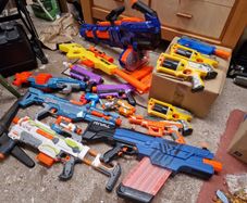 Large Nerf Guns excell't condition - price reduced