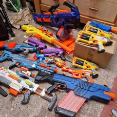 Large Nerf Guns excell't condition - price reduced
