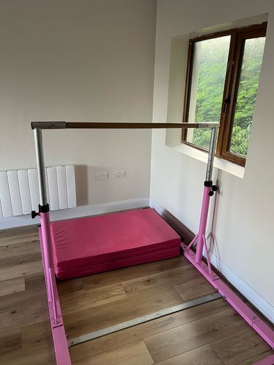 childrens Adjustable Gymnastics Bars.