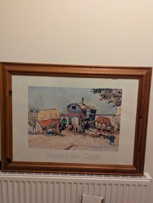 Picture frame Van Gogh Gypsy Caravan