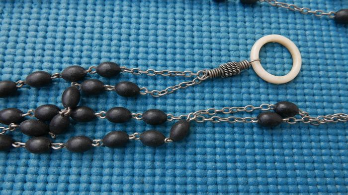 Vintage Nuns Rosary 45 Inches Long