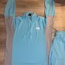 The north face 1/4 zip set baby blue Image 2