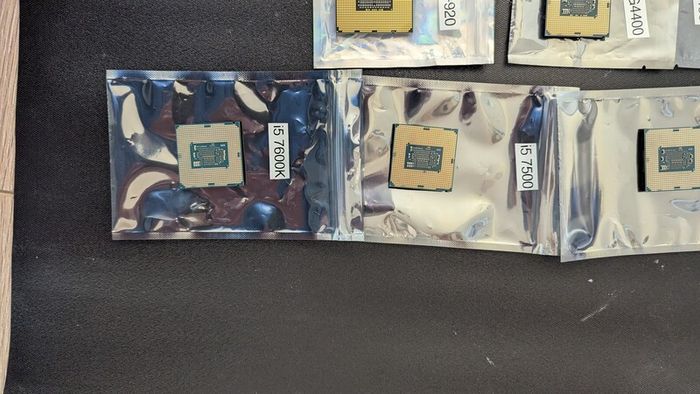 Selection of Intel Core ix/Pentium 1st to 7th generation processors
