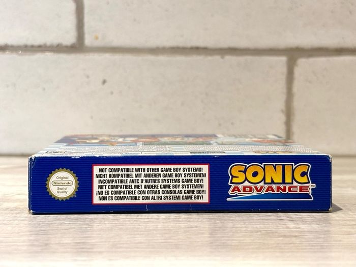 Sonic Advance for Game Boy Advance Boxed