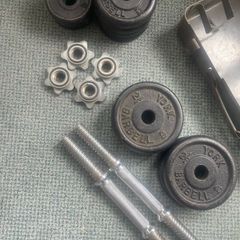 York Cast Iron Dumbbell Set