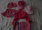 selection of hats and scarf