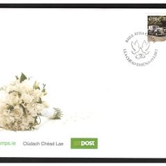2012 Ireland Weddings Commemorative Stamp  An Post First Day Cover (FDC)