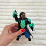 Bandai Disney 2014 Big Hero 6 Wasabi No-Ginger Power Punch Used Please look at the pictures Image 2