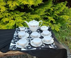 China delicate porcelain tea set postage possible
