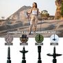 NEW SALE | Walking Poles 2 Pack Folding Walking Sticks for Men and Women | Lightweight Trekking Poles with Quick Lock System for Hiking Climbing Camping Image 5