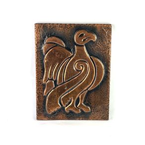 Vintage Rathbanna Copper plaque by Eddie O'Neill