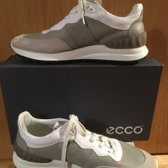 ECCO Retro Style Leather Trainers 44 New         /      ECCO Shoes Size 10 Men